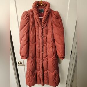 Vintage - Duck Down/Waterfowl Bibi Bros. Lt. Cherry Puffer Coat - Size M